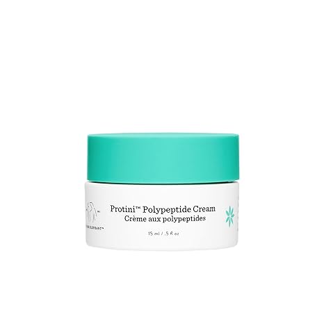 Drunk Elephant Protini Polypeptide Cream – Firming Moisturizer 15ml | Hydrating, Clean, Cruelty-Free, Fragrance-Free Skincare