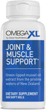 OmegaXL Joint & Muscle Support – 300 Softgels | Extra Strength Green-Lipped Mussel Oil | Natural Omega-3 Anti-Inflammatory Supplement for Joint Pain & Mobility