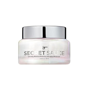 IT Cosmetics Secret Sauce Anti-Aging Moisturizer – 2 fl oz | Hydrating & Plumping Face Cream for Fine Lines, Wrinkles & Dark Spots