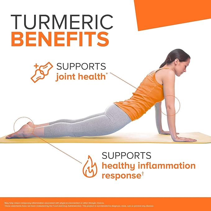 Qunol Turmeric Curcumin 1500mg – Extra Strength Ultra High Absorption Joint Support Supplement | Powerful Anti-Inflammatory & Antioxidant Formula – 180 Capsules (2-Month Supply)