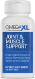 OmegaXL Joint & Muscle Support – 120 Softgels | Natural Inflammation Relief with Green-Lipped Mussel Oil | Drug-Free, High-Potency Omega-3 Supplement