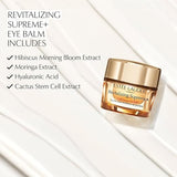 Estée Lauder Revitalizing Supreme+ Youth Power Eye Balm – Hydrating Under Eye Treatment with Hyaluronic Acid (0.5 oz)
