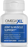 OmegaXL Joint Support – Natural Pain & Inflammation Relief with Green-Lipped Mussel Oil – 60 Softgels