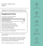 Quality of Life Kinoko Platinum AHCC 750mg – Advanced Immune Support & Liver Health Supplement – 60 Veggie Capsules