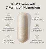 BIOptimizers Magnesium Breakthrough – 7 Forms of Magnesium for Sleep, Stress Relief & Brain Support – 60 Capsules