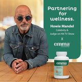 Emma Gut Health Supplement – Doctor-Endorsed Formula for Gut Repair & Bloating Relief with Magnesium, Berberine, Vitamin D & Quercetin – 60 Capsules