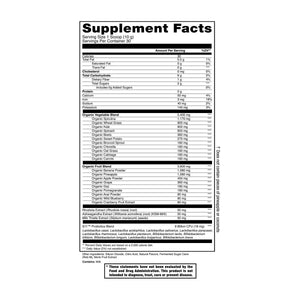 Jocko Fuel Organic Greens Powder – Peach Superfood Blend | 30 Servings Energy & Immunity Boost Supplement
