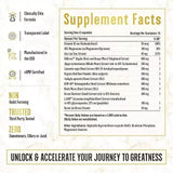 King Maker 13-in-1 Anabolic Supplement for Men – Muscle Growth, Strength & Performance Booster | Natural Testosterone Support – 120 Capsules | Same Day Shipping